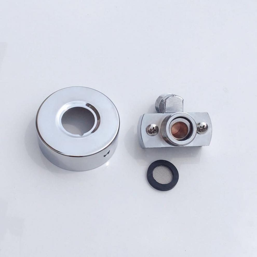 铜曲脚万向可调节弯角 淋浴阀花洒中长超长拐角 淋浴电镀大弯角