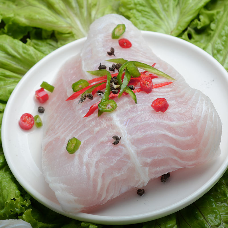 新鲜巴沙鱼柳龙利鱼柳海鲜海产品越南进口全年无刺鲜活鱼中段巴沙