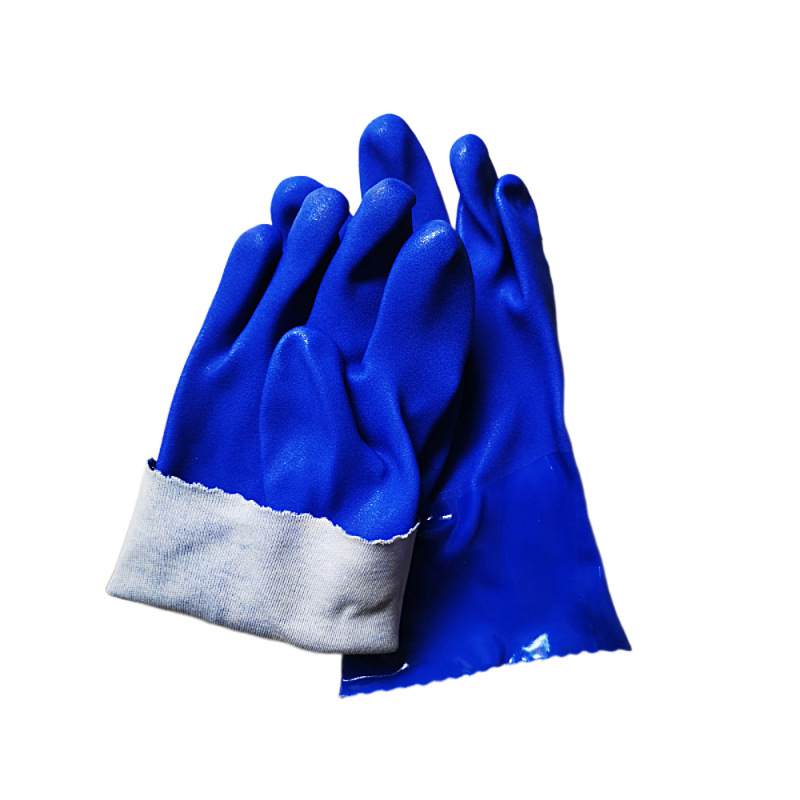 多规格劳保手套乳胶手套 东亚806手套胶皮工业防油手套丁腈手套