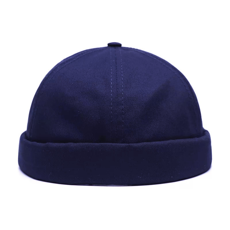 Exclusive for Cross-Border Hat Female Autumn and Winter Sailor Sun Protection Sun Hat Chinese Landlord Hat Retro Japanese Skullcap Solid Color Hat