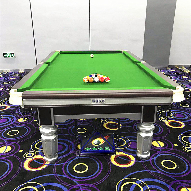 台球桌 美式标准广东东莞台球桌价格优惠银腿乔氏y7二合一多功能