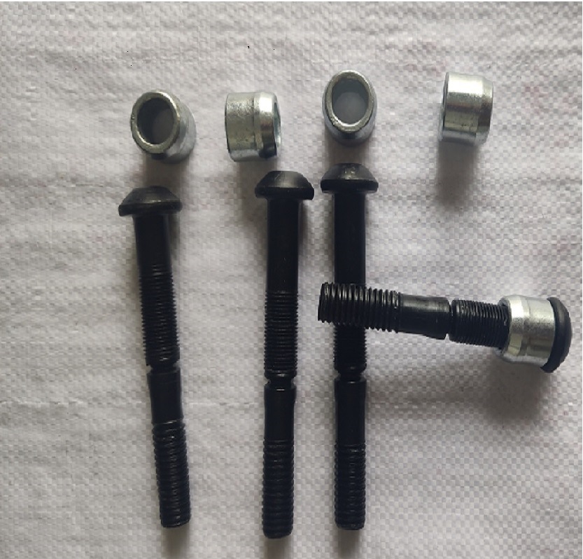 工厂自产吉昊高强度环槽铆钉哈克螺栓m16m20长度可加工定制规格全