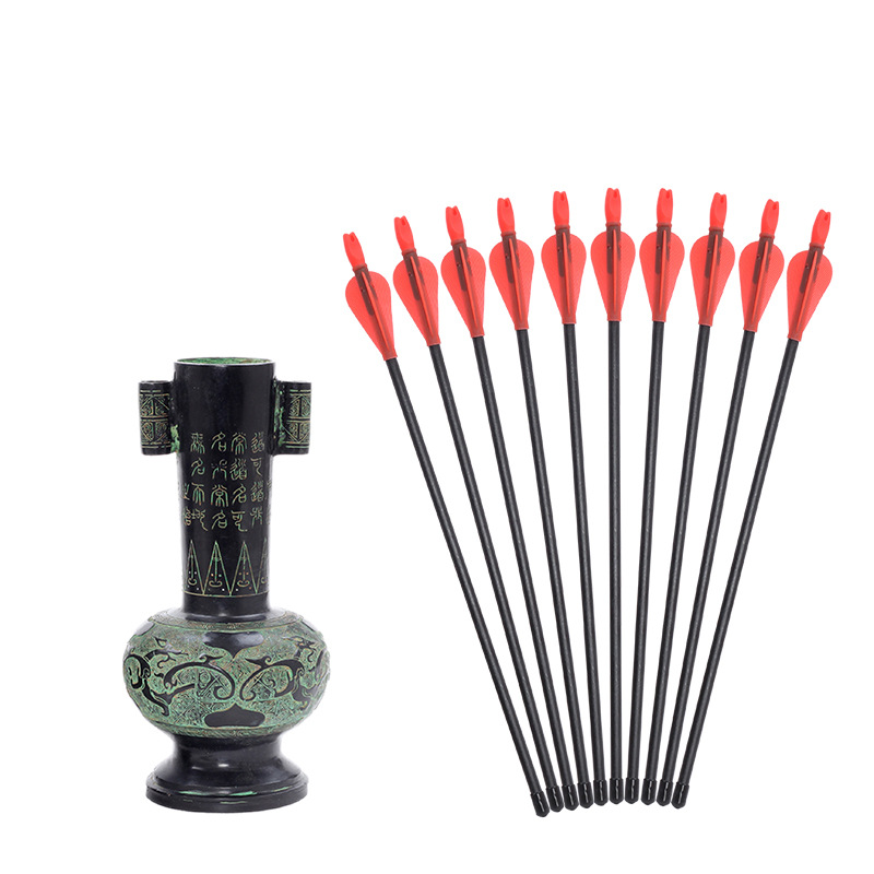 传统游戏景区学校儿童运动会投射项目复古金属青铜摆件铭文投壶