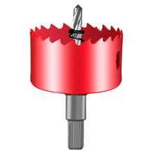 M42双金属开孔器木工钻头 PVC塑料薄铁皮 筒灯筒灯音响锯齿扩孔器