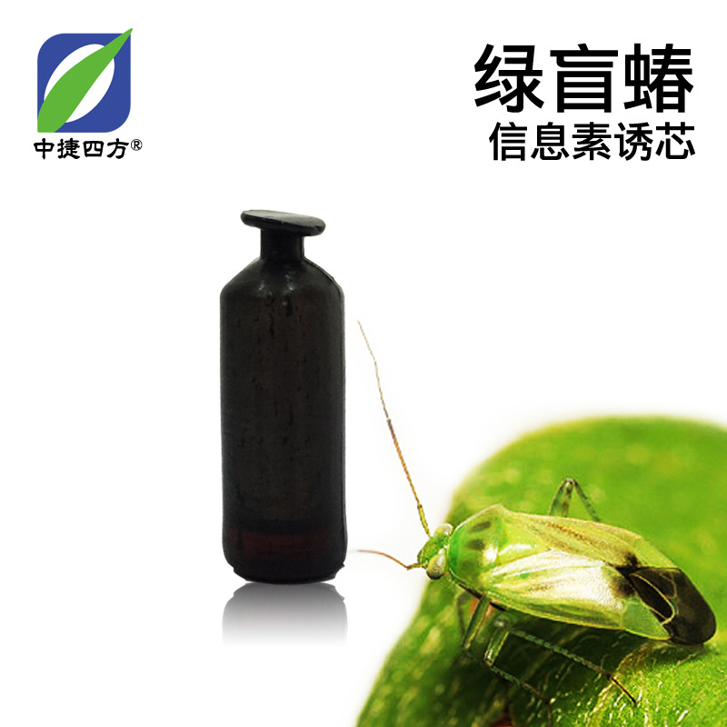 中捷四方绿盲蝽信息素诱芯性诱剂性花卉棉花蔬菜植物除虫单粒