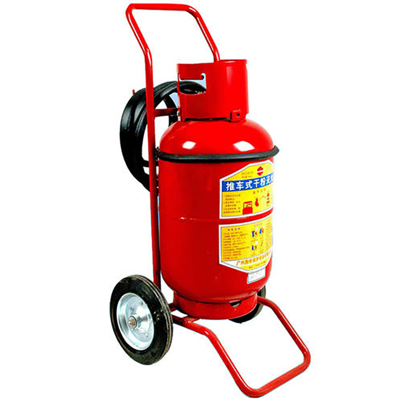 工地仓库工厂手推式干粉灭火器35kg推车式干粉灭火器批发