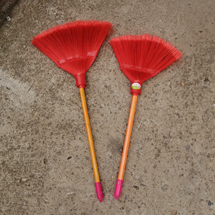 塑料扫把波纹丝扫把家务清洁用具环卫笤帚10元地摊货赶集日用百货