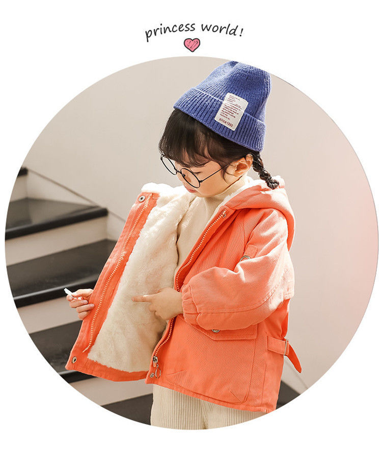 派克服男女童2020冬款新品幼儿小孩中长短款宝宝防风衣外套秋季潮