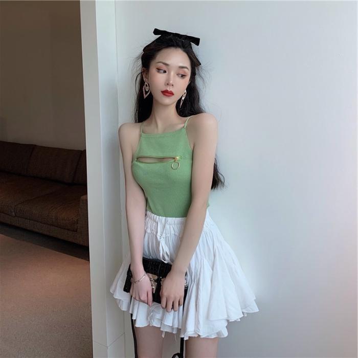 胸口花毛衣图片
