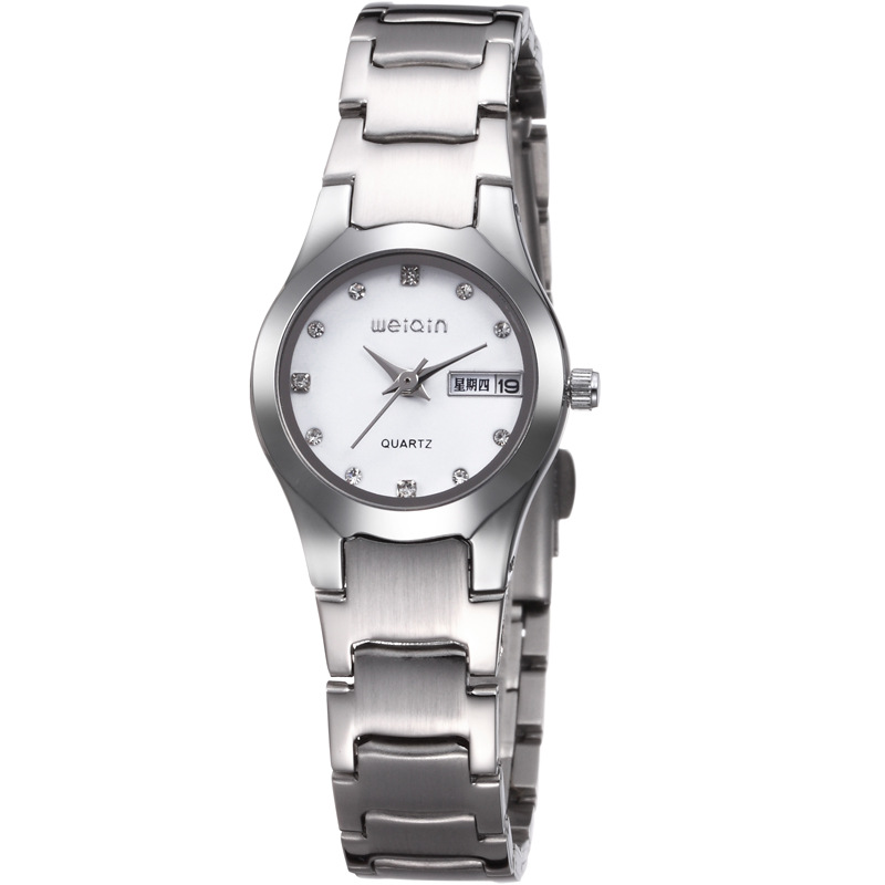 正品weiqin威琴情侣手表简约防水男女士双日历石英表厂家批发0056