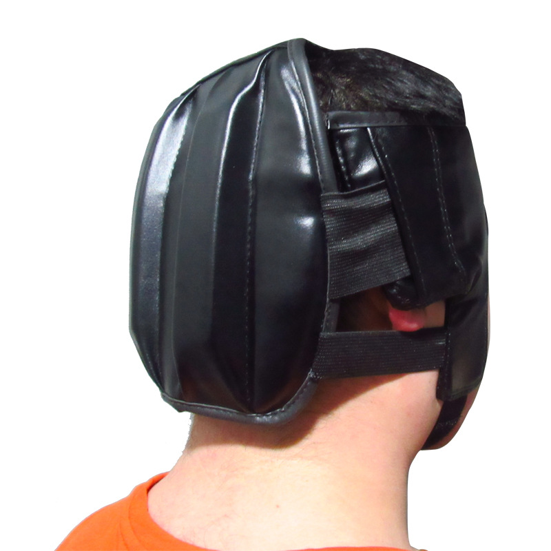 新款擒敌散打护后脑 搏击格斗散打头盔 拳击头盔训练护具格斗护头