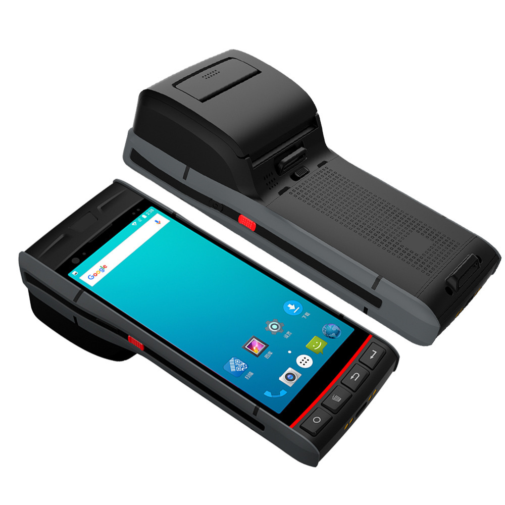 扫描打印一体机4g全网通安卓手持终端便携不干胶标签pda二次开发