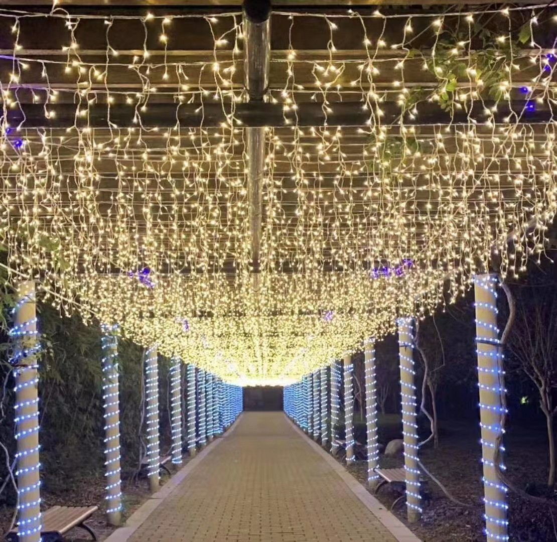 厂家直供led冰条灯七彩灯串街道亮化景观灯装饰灯户外工程亮化