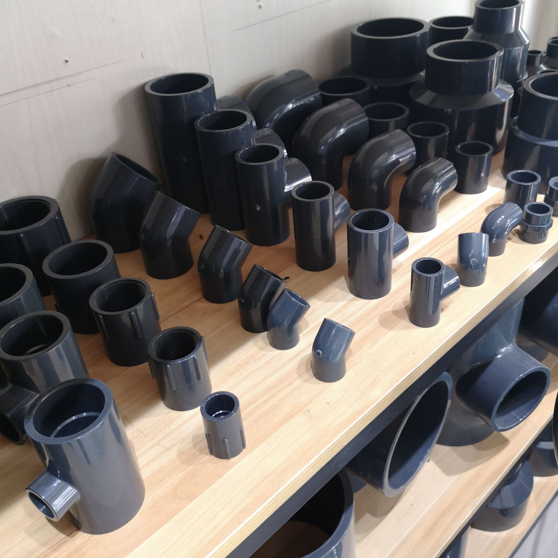 pvc三通dn15-dn400 upvc正三通 化工给水管配件 管件 塑料接头