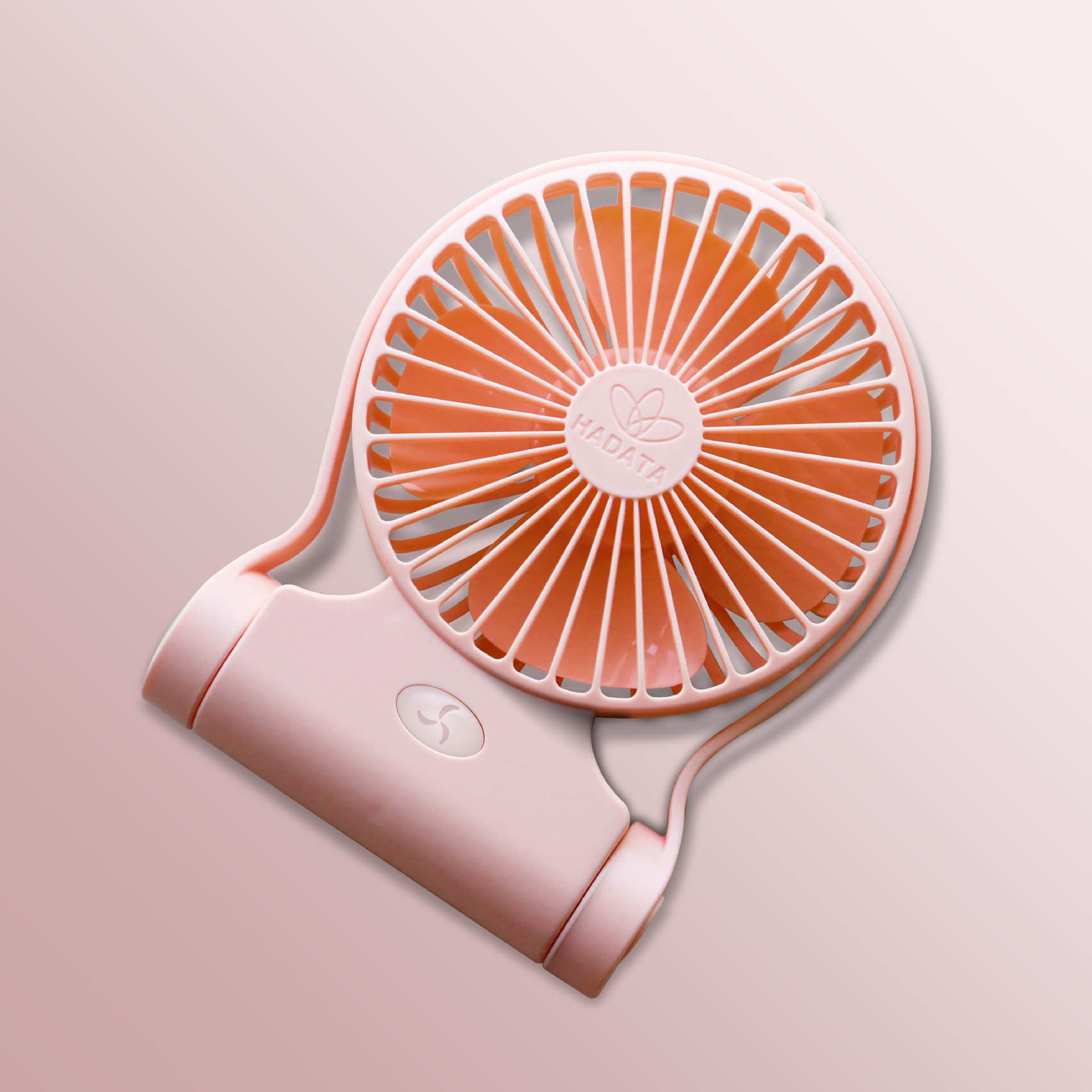 手持桌面小风扇迷你户外便携小风扇hadata厂家直销挂脖挂腰9w暴风