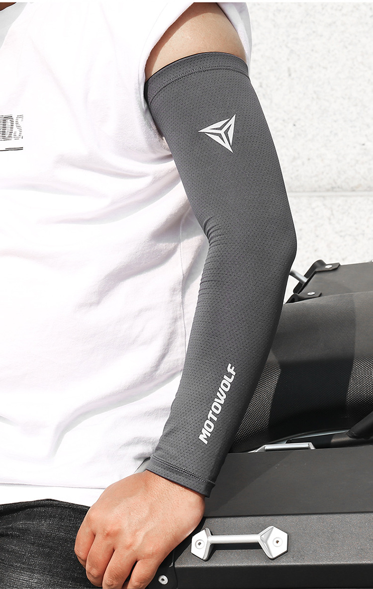 摩托车骑行防晒袖套户外清爽排汗袖套 冰凉袖套夏季户外运动袖套