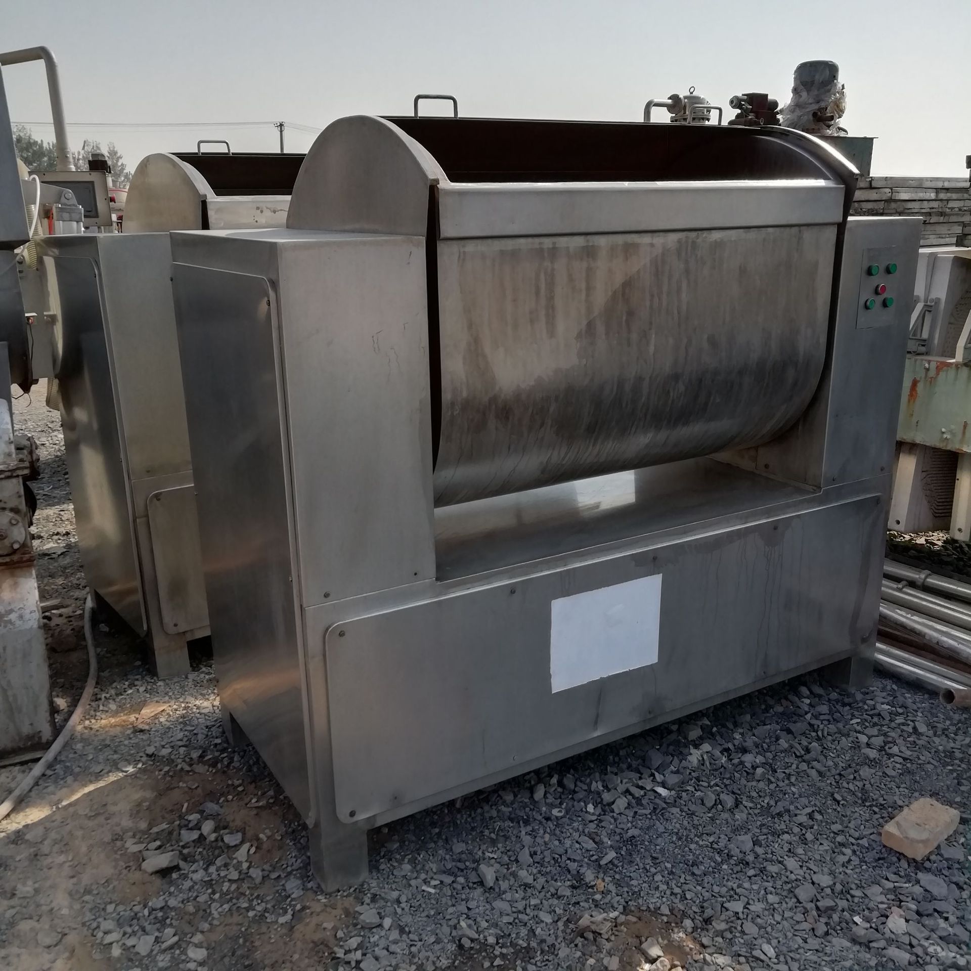 二手和面机科达hwh200型不锈钢和面机立式和面机真空和面机