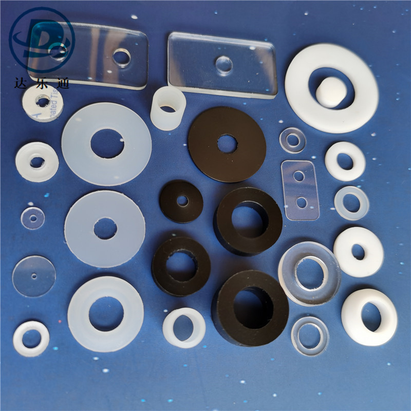 源头厂家货架塑料垫圈 加大尼龙垫片 白黑色塑胶防松平垫m14*27*3