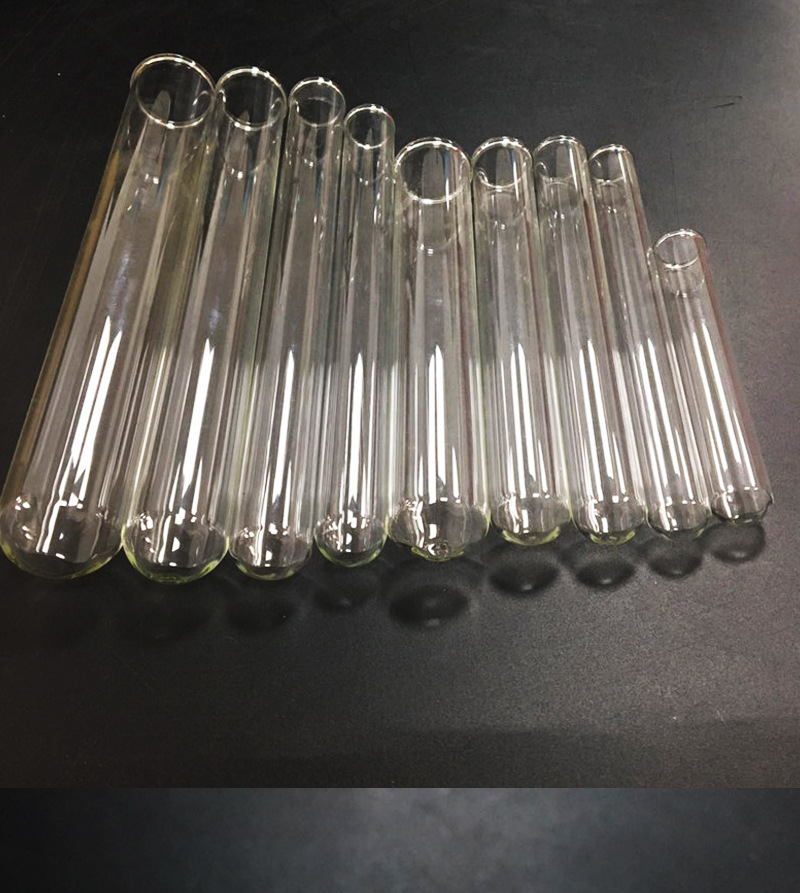 玻璃卷口试管酒吧鸡尾酒酒杯翻口试管圆口不刺手玻璃管耐高温低温