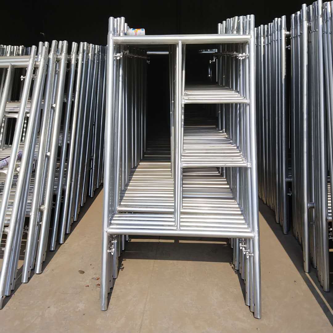 现货供应镀锌移动脚手架 组合型脚手架 建筑装修梯形脚手架