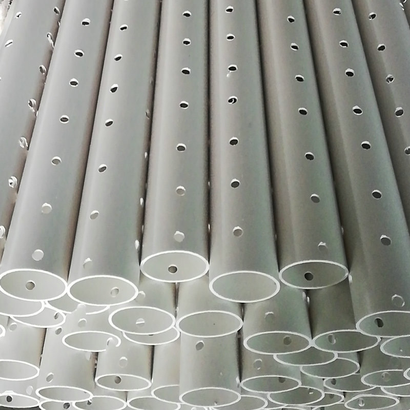 厂家供应pvc打孔管透水园林渗水管 绿化用打孔硬式透水花管