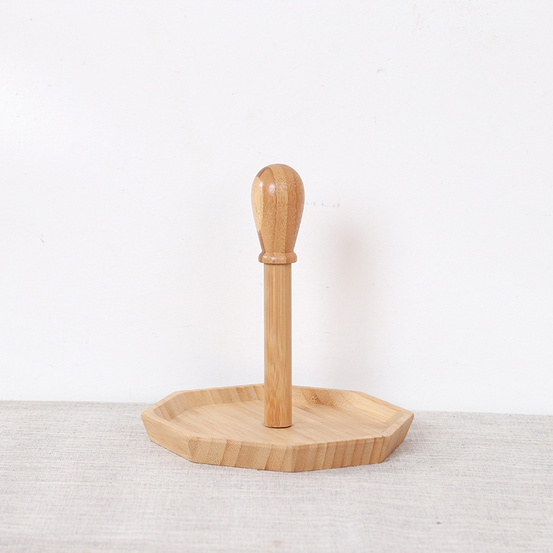 厨房卷纸收纳架 美式家用卷筒纸座卫生纸柱纸巾筒