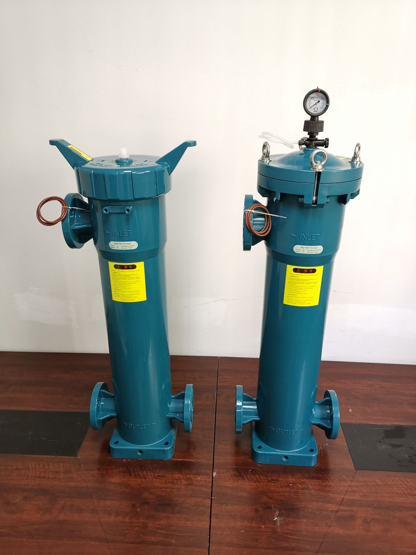 过滤器pph塑胶精密过滤器塑料过滤器耐压10kg化学药剂过滤器