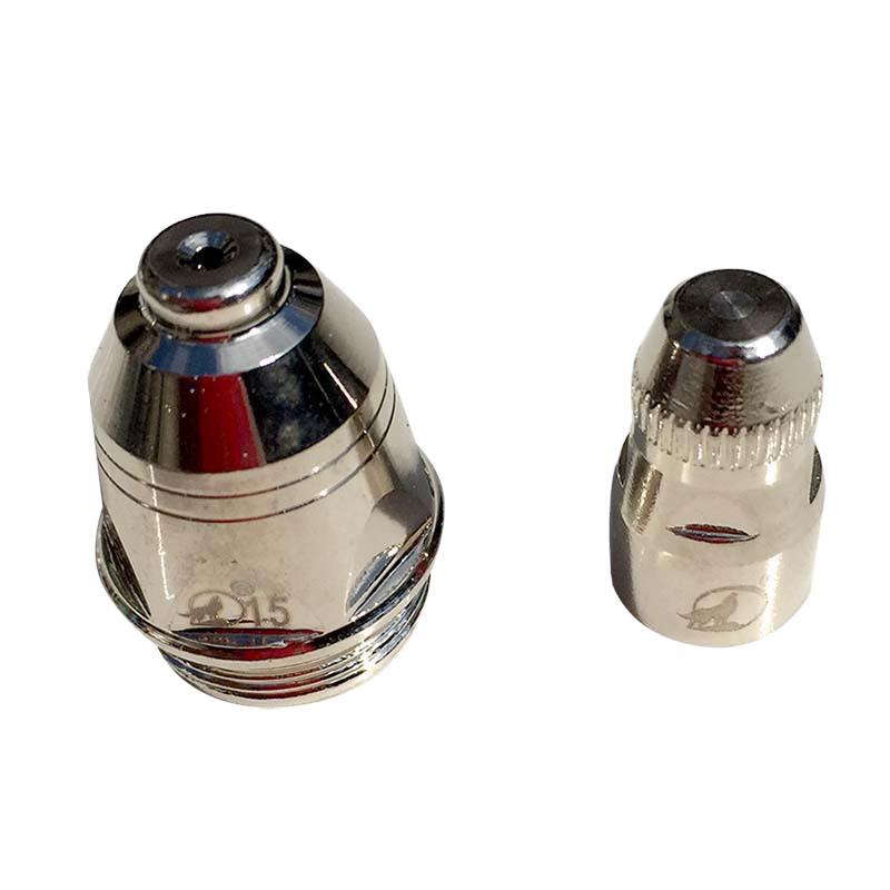 原装金球黑狼p80电极喷嘴等离子割嘴lgk100切割机割枪80a喷咀现货