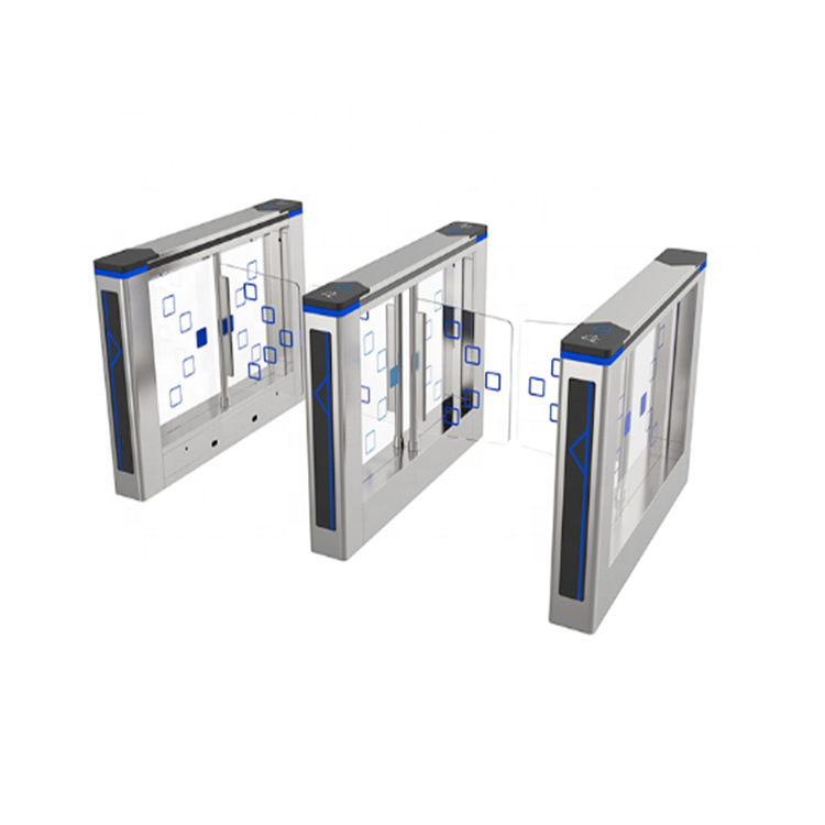 摆闸翼闸304通道闸智能亚克力摆闸 指纹人脸二维码单机芯摆闸