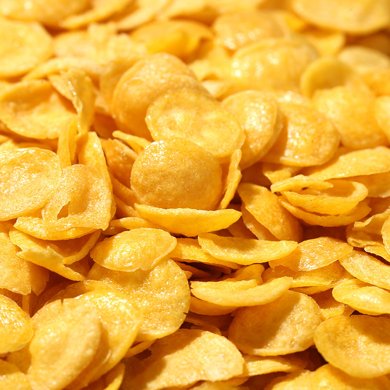 货源批发玉米脆片 低温烘焙干吃即食薄脆玉米片