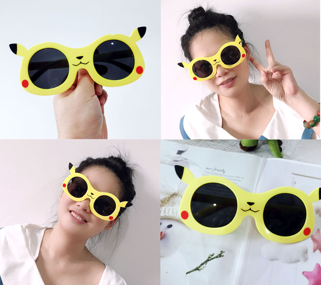 新卡通情侣拍照搞怪眼镜搞笑蹦迪个性网红墨镜女野餐派对可爱闺蜜