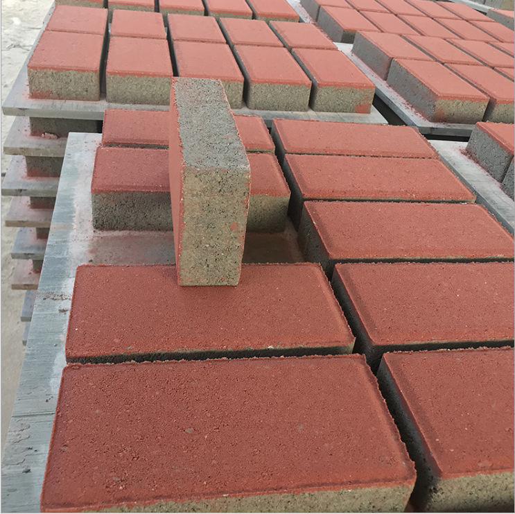 市政透水砖园林庭院渗水砖户外透水砖公园人行道面包步道市政路砖-阿