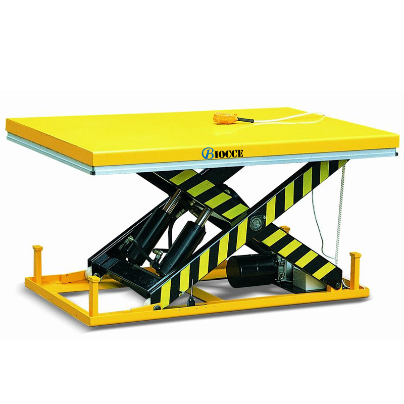 拜茨 固定式电动大吨位升降平台hw系列剪叉式液压升降装卸举升机