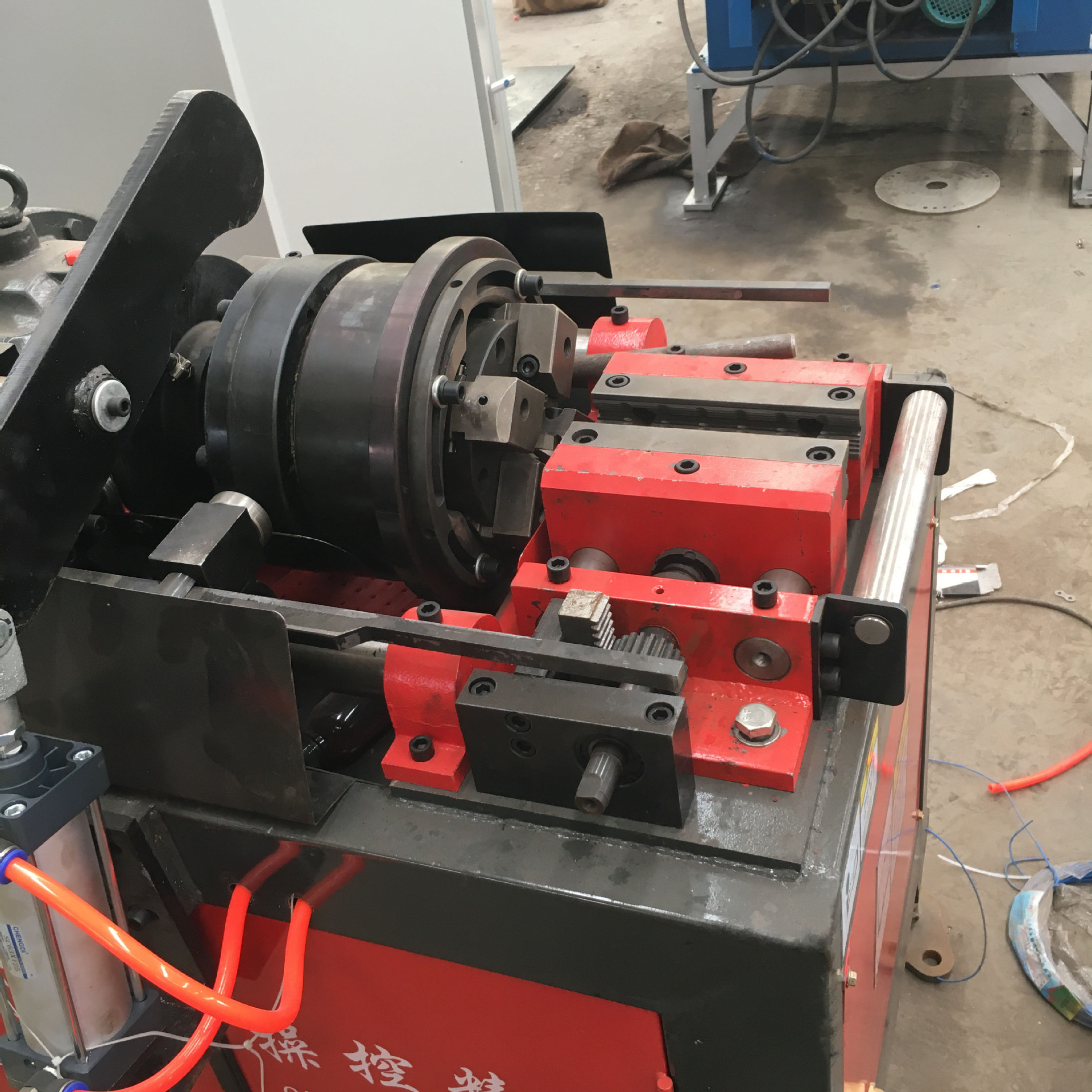 螺纹滚丝机直销剥肋滚丝机     钢筋滚丝机参数     电源电压380v加工