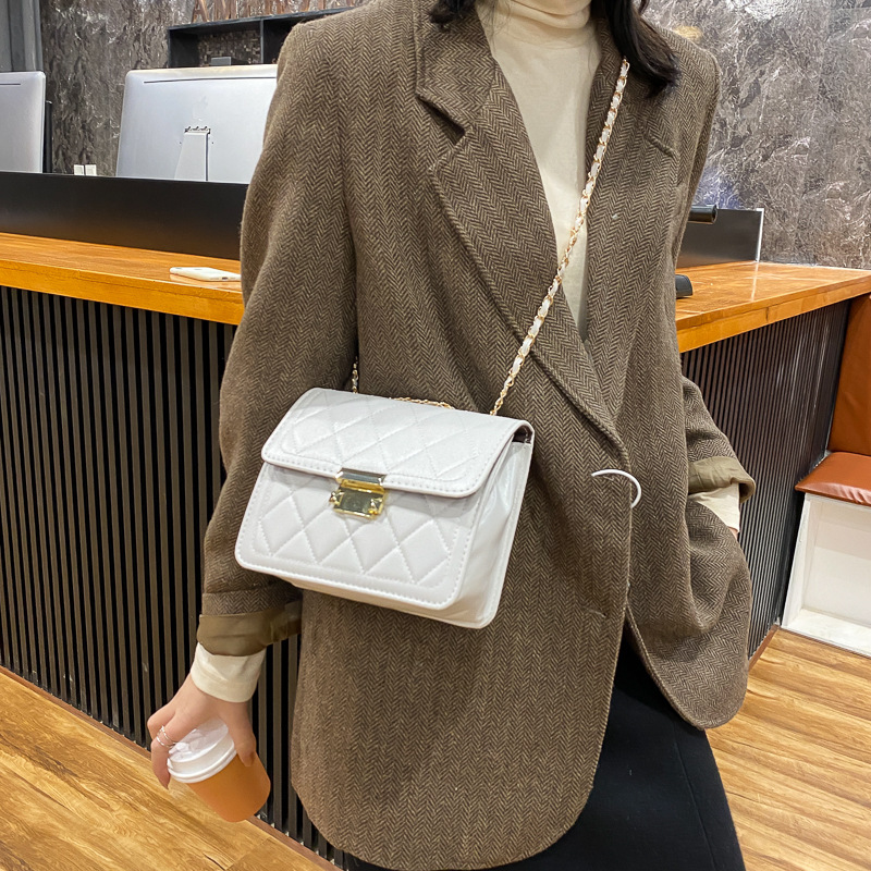 New Autumn/Winter Small Bags Women's Bag 2020 New Fashion Rhombus Chain Bag Simple Ins Shoulder Messenger Bag