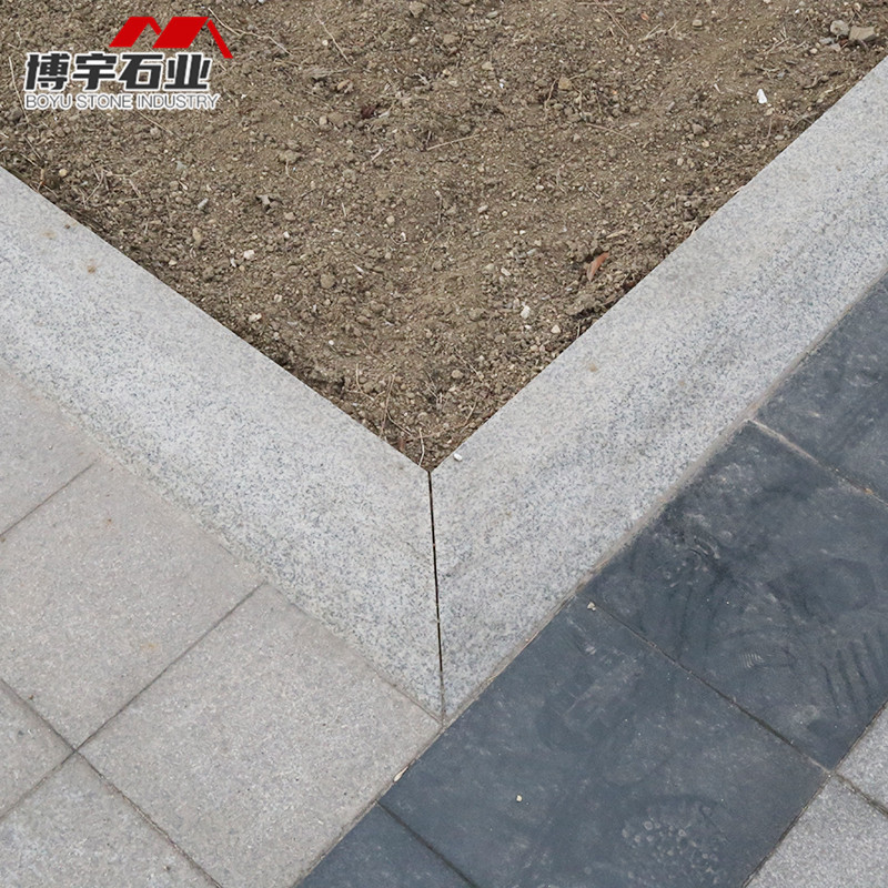 批发定制树坑石树池石树围石 户外道路工程用绿化装饰树围石