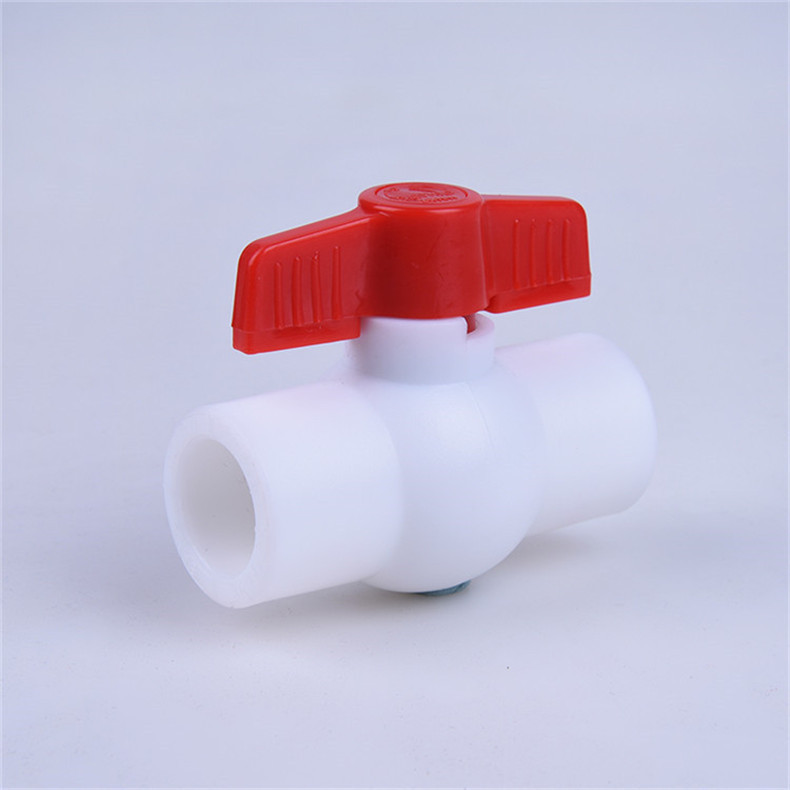 兴华管业厂家直销ppr球阀 家装pp塑料球阀 ppr管件批发 ppr阀门