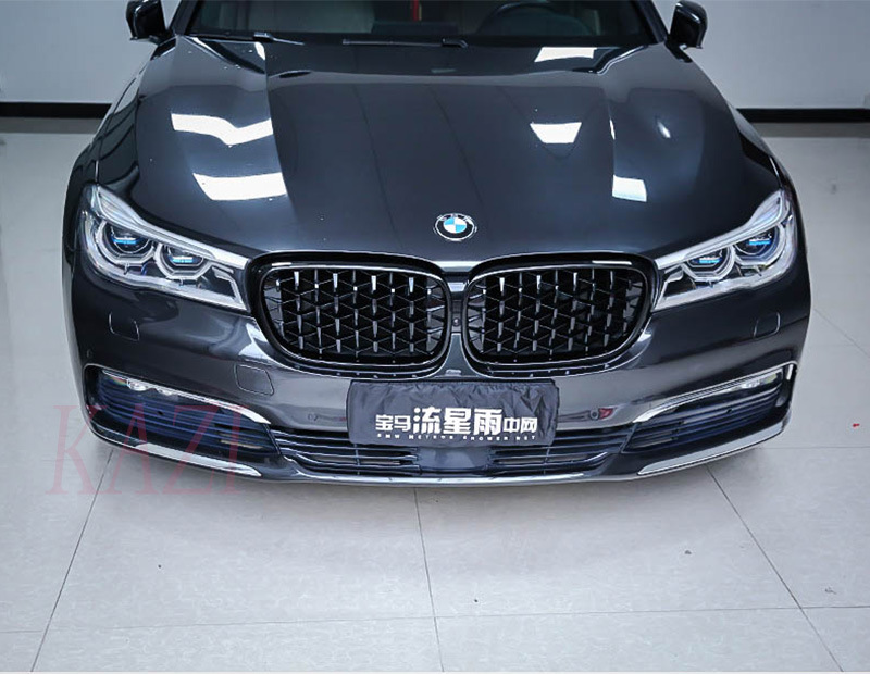 适用于宝马7系g11g12流星雨中网 730i750li7系星空流星雨点中网
