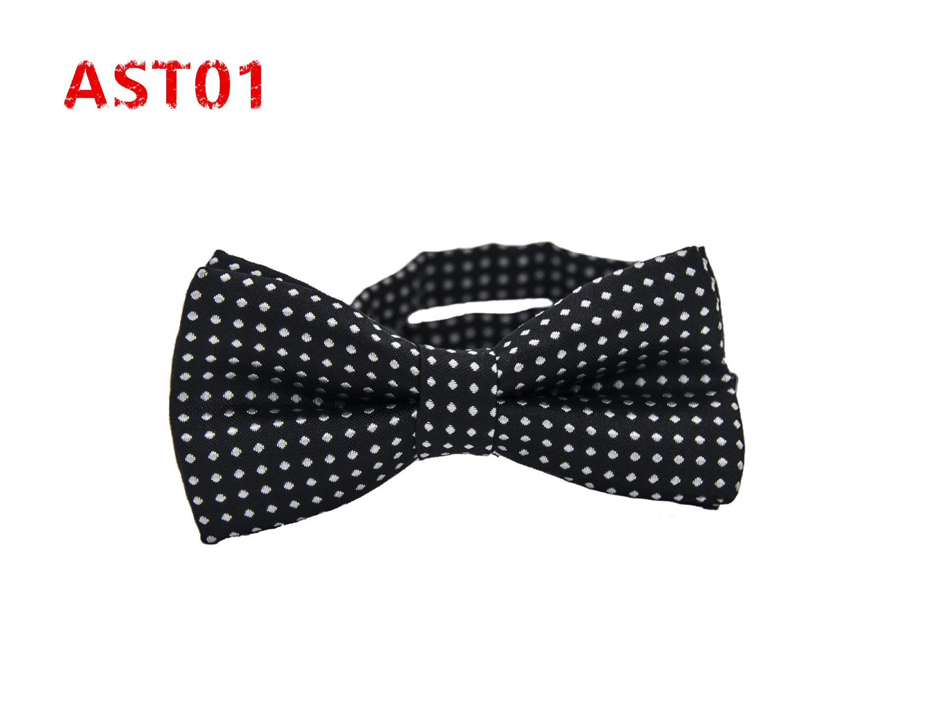 男童潮宝宝表演糖果彩虹色波点领结宠物小圆点韩版纯色厂家现货