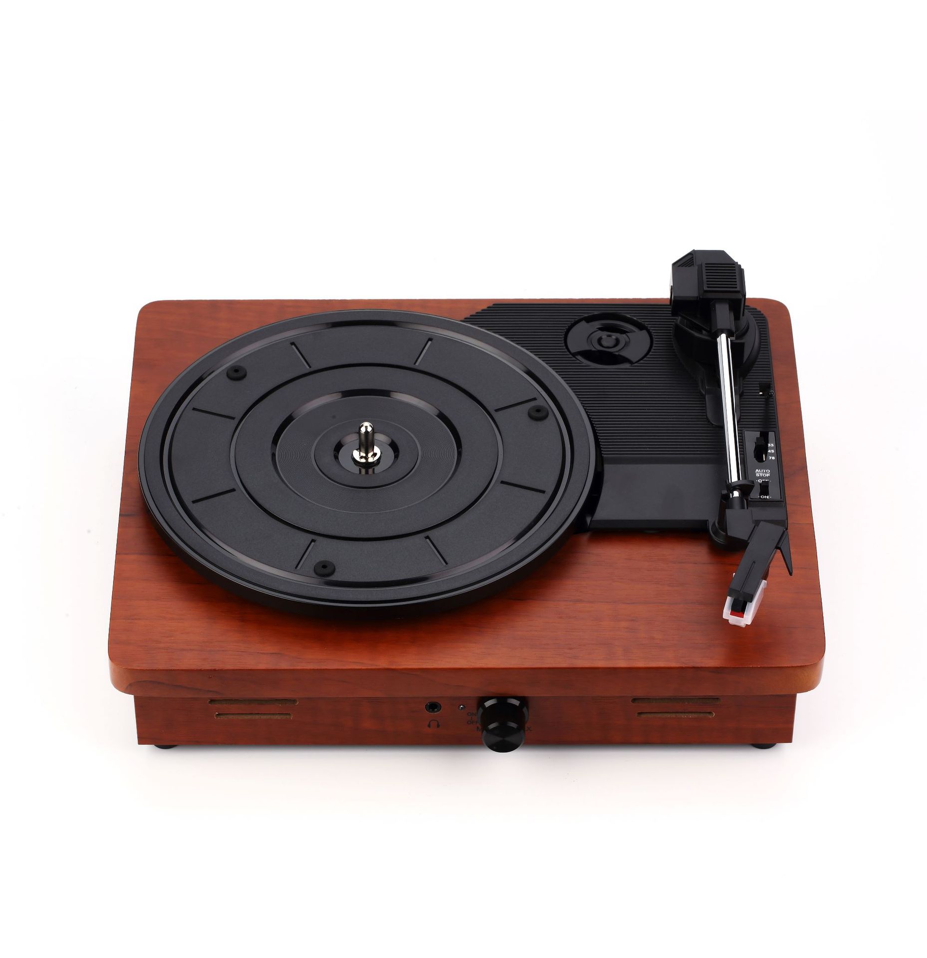 便携式入门经典留声机黑胶唱片机仿古装唱机简易经典唱机内置喇叭