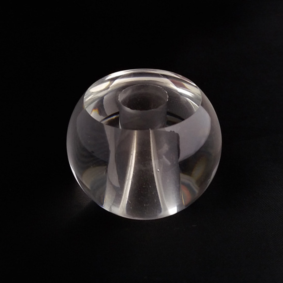 blg224# 39x28mm打大孔水晶光面扁圆球