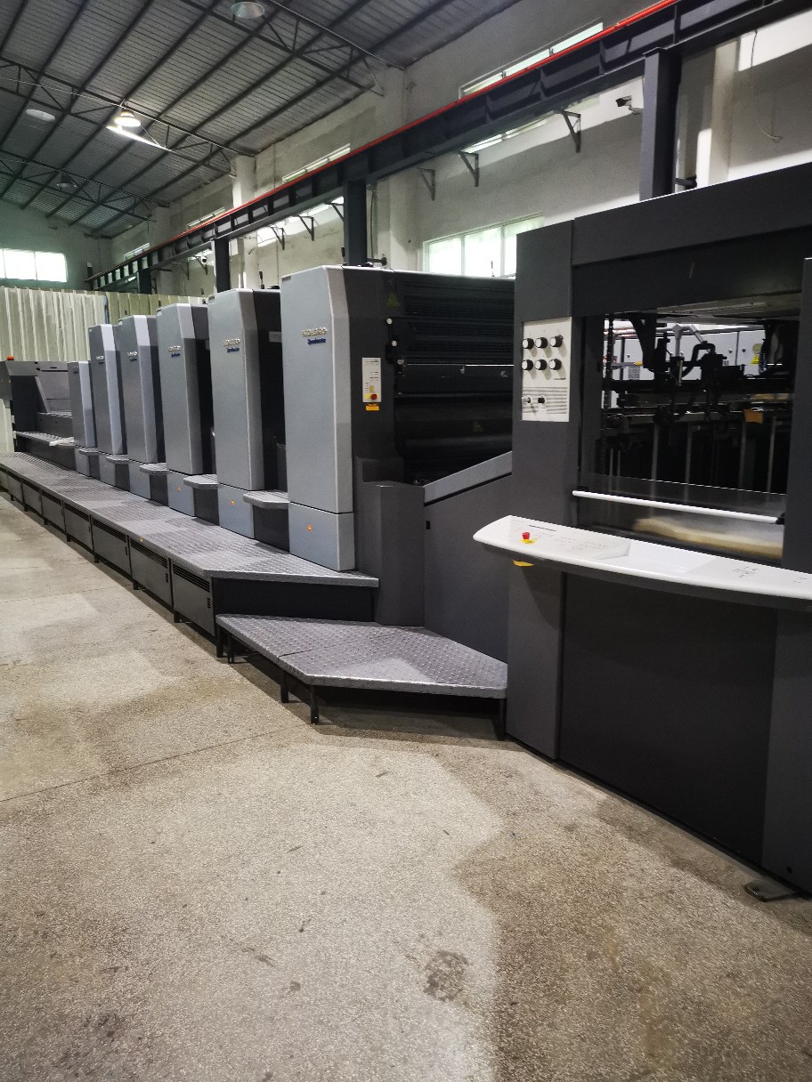 2003年海德堡cd102-5 l,五色对开加过油,高配