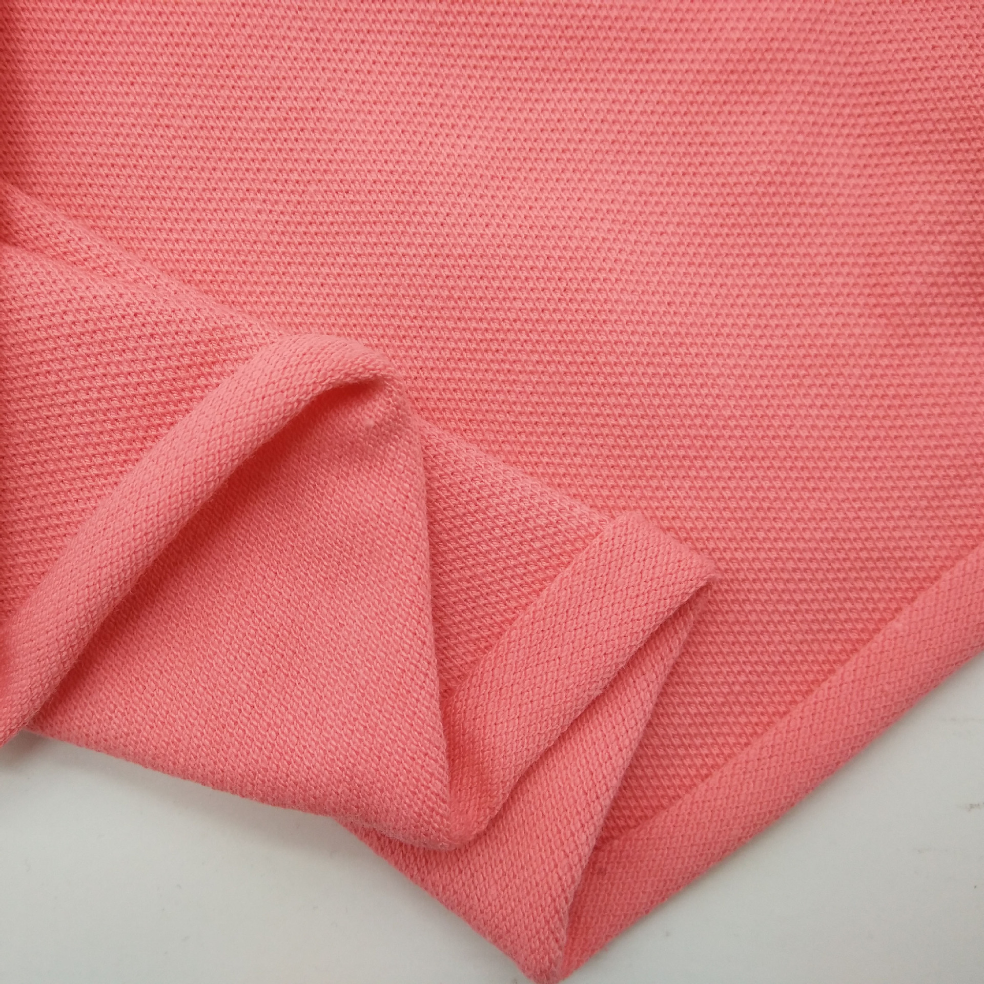 网布 精棉拉架珠地现货 针织面料 珠地网眼布 polo衫高级面料