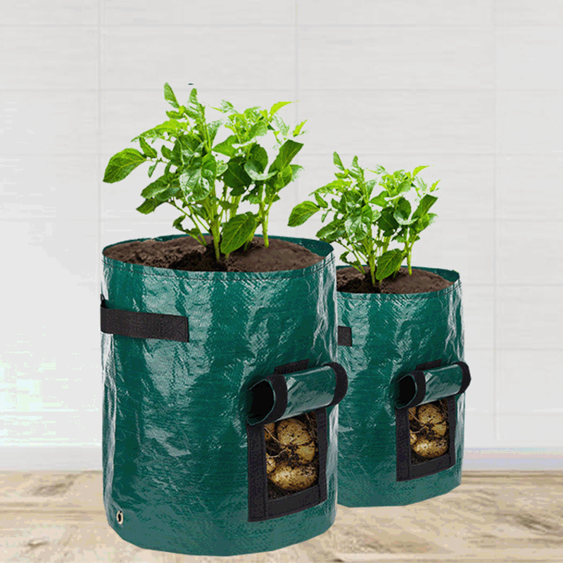 pe圆形土豆种植袋落地式马铃薯红薯种植袋组合式蔬菜育苗袋批发