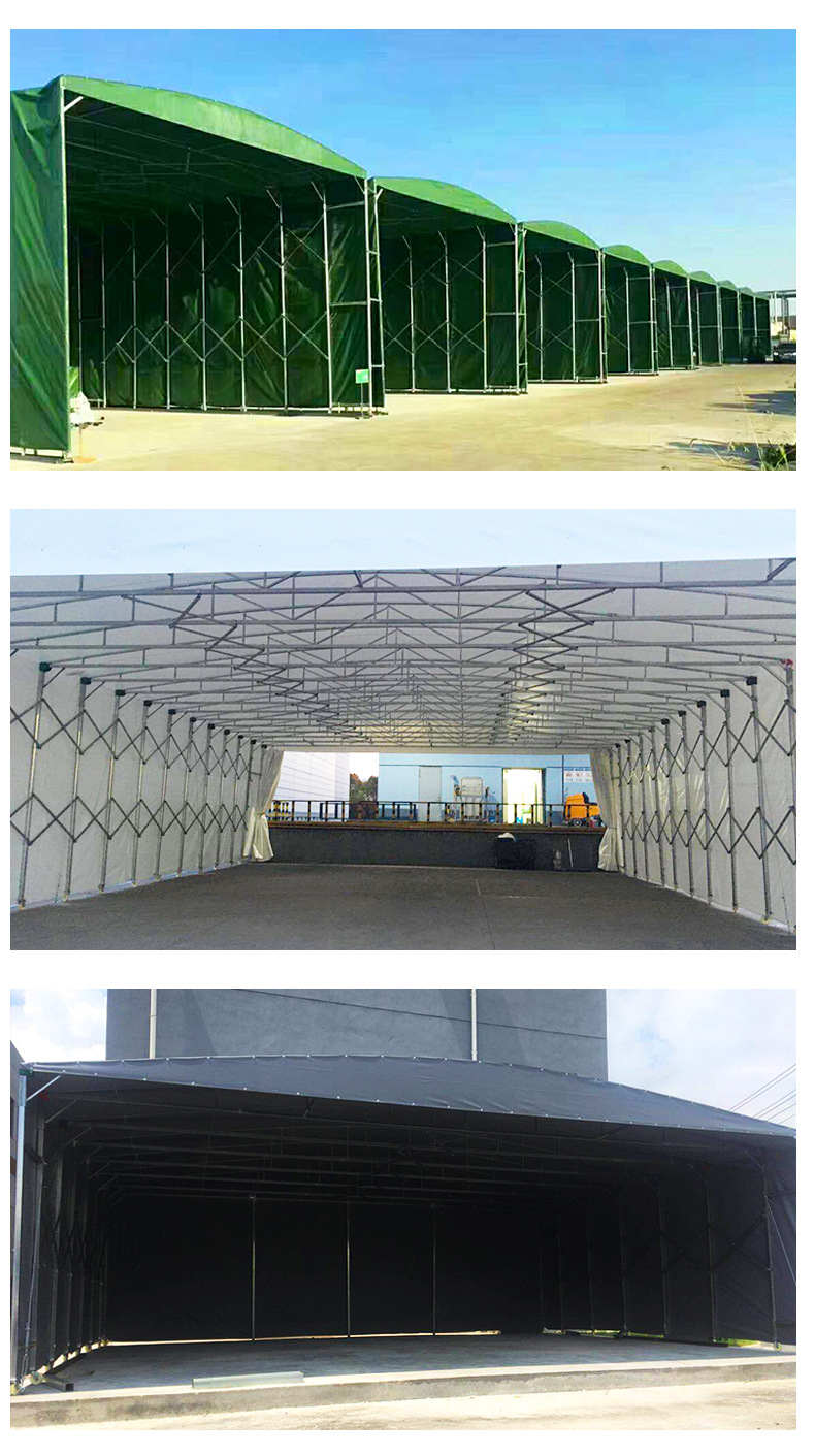 定做推拉篷布仓储物流防水防晒棚布抗老化帆布推拉蓬顶布定做