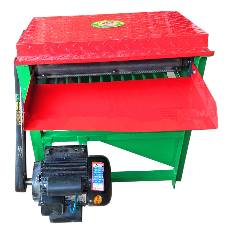 电机带动油葵脱粒机 两辊油葵打粒机厂家 新型油葵脱粒机