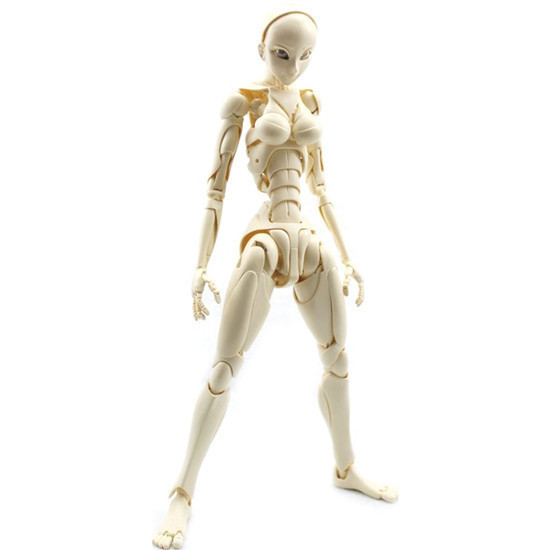 贼好动漫全身关节可动女素体手办人偶动漫绘画模型女素描