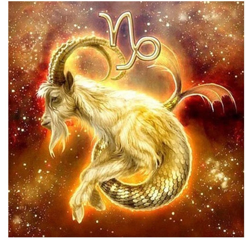 满钻 星座山羊座 钻石画厂家直销