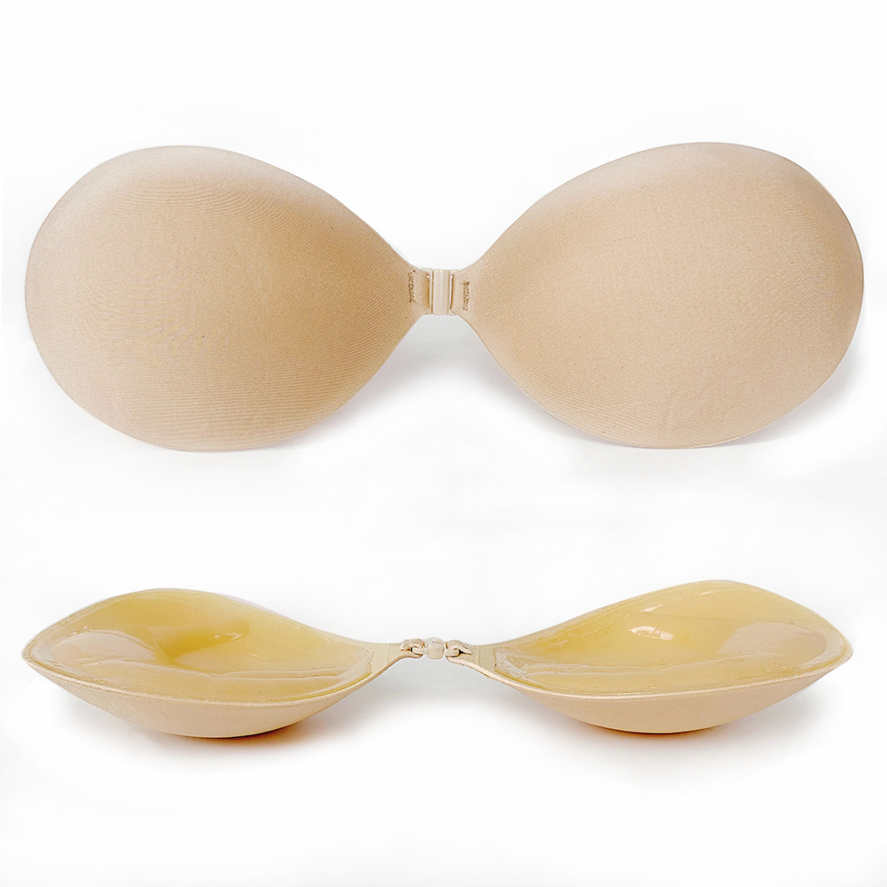 亚当之手隐形文胸silicone bra手掌聚拢胸贴婚纱3cm加厚隐形乳贴