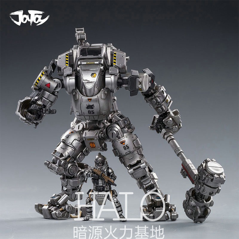 joytoy暗源 2020新款1/27钢骨h02强击机甲超可动军事机甲模型玩具
